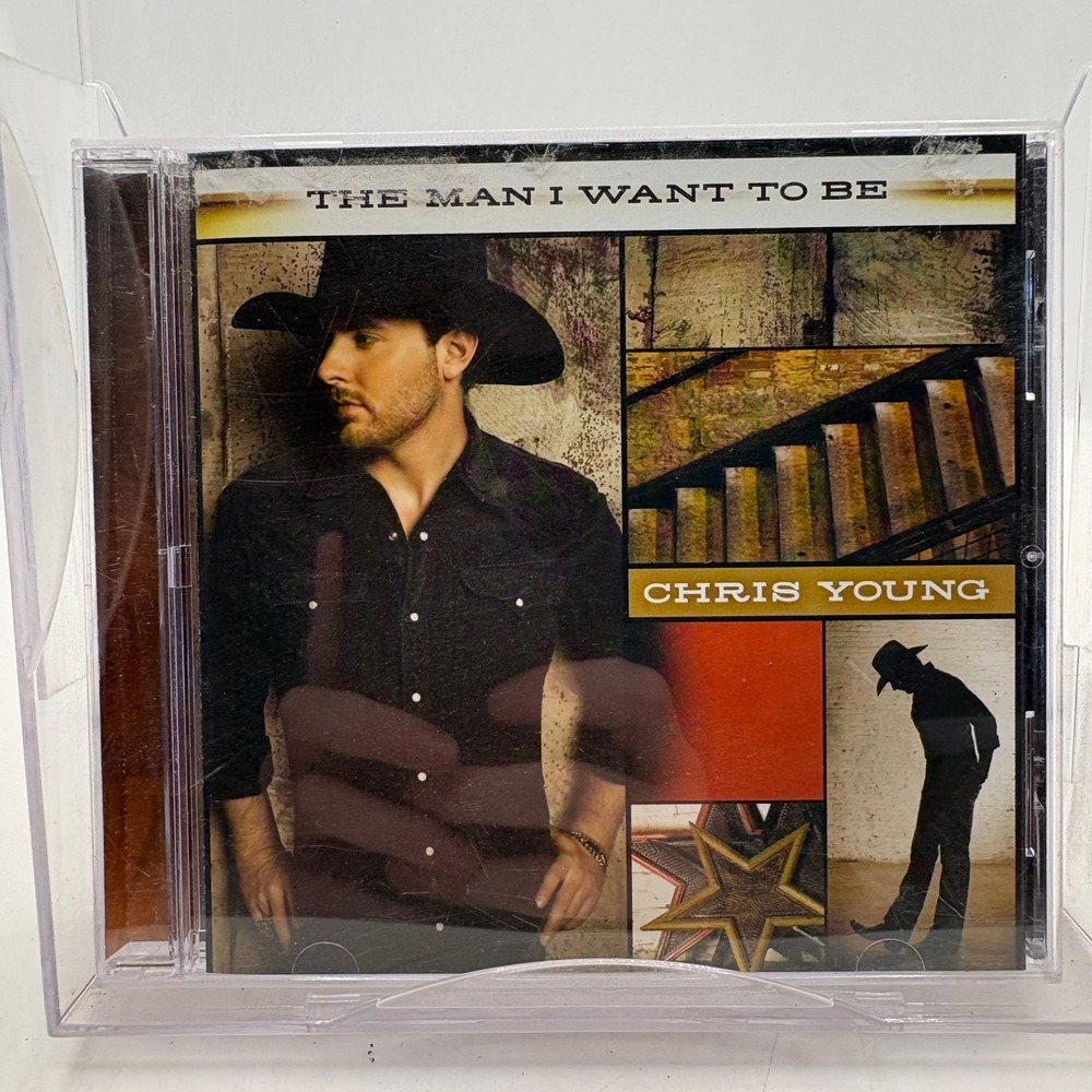 Chris Young The Man I Want To Be CD 2009 Country Music Album 886972281827